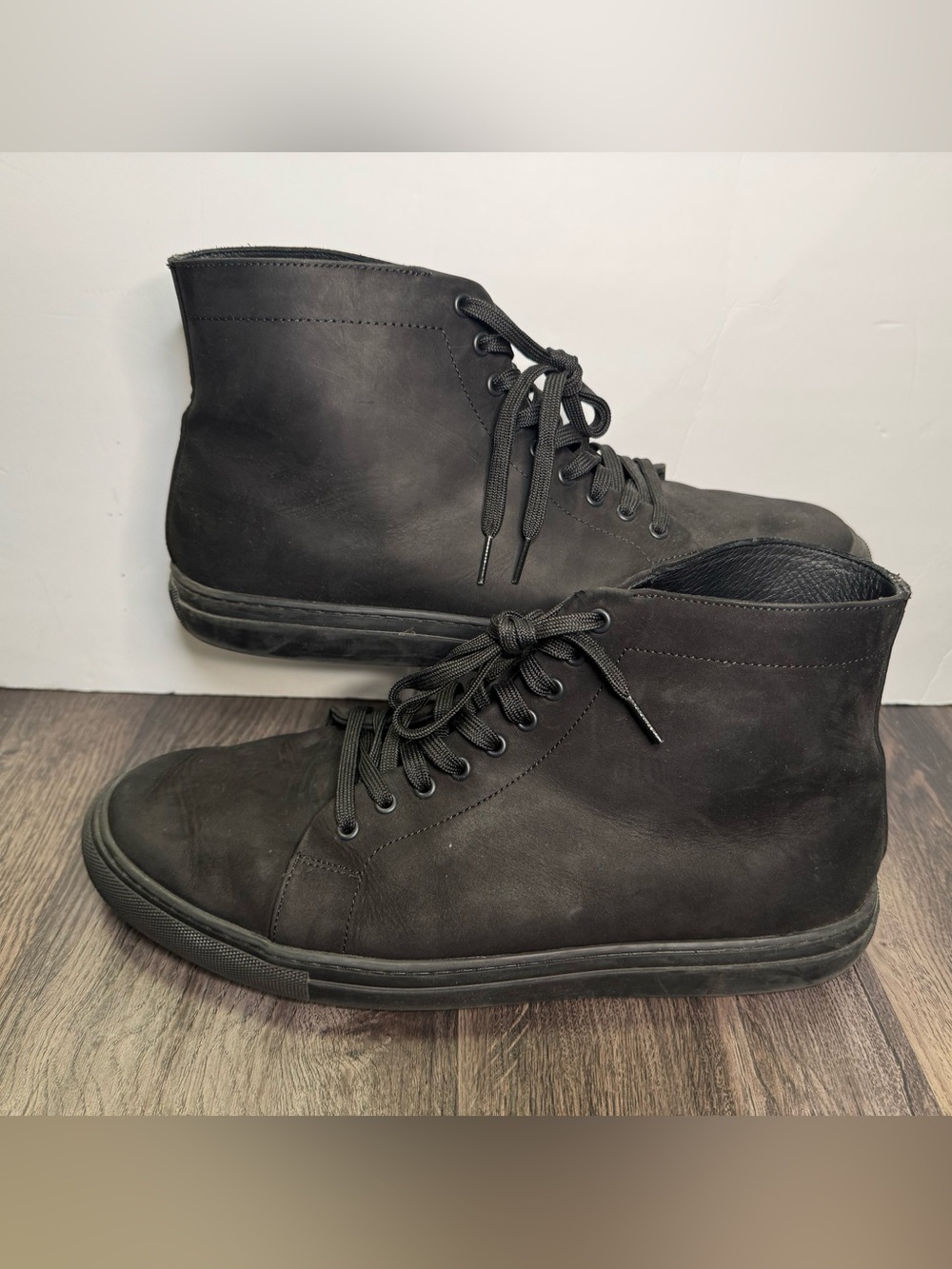 Thursday Boot Co Premier $145 Men's High Top Sneakers Shoes Sz 13.5W Leather EUC